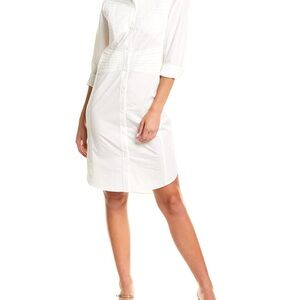 Halston Heritage Long Sleeve
Button Up Down Cotton Shirtdress
Shirt Dress 4 ARD